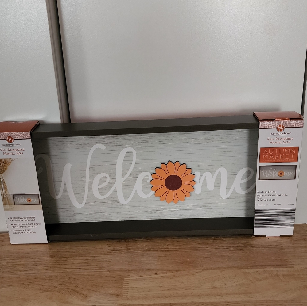Fall Decor double sided